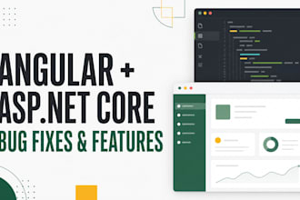 fix and improve your angular and asp net core web app