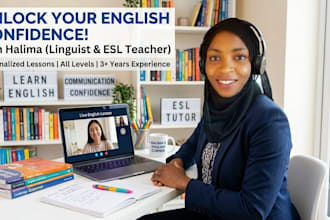 teach you english as a second language, esl tutoring for all levels