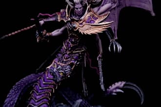 paint your warhammer, board game and wargame miniatures to high quality
