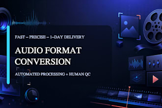 convert your audio file to any standard format
