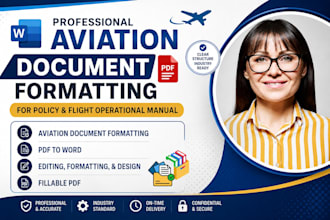 do aviation document formatting for policy and flight operations manual