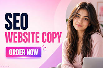 write SEO website content and website copy