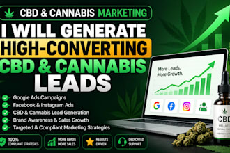 cbd marketing, cannabis marketing leads, marijuana ads facebook ads, google ads