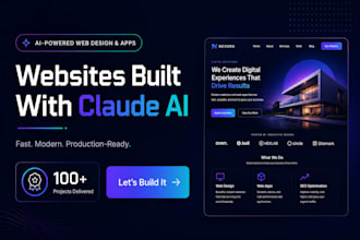 build an ai website or web app using claude, lovable