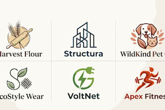 minimalist and custome logo