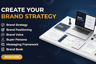 create your brand strategy, positioning and voice