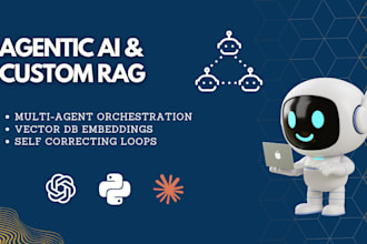 build multi agent ai workflow and custom rag pipelines