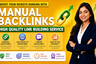 build manual mix backlinks for safe and effective link building