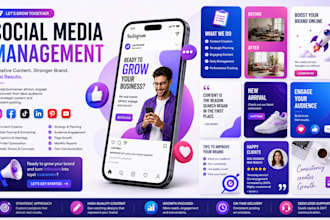 be your social media marketing manager and content creator