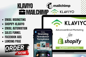 do mailchimp or klaviyo flows for ecommerce email marketing