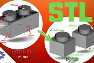 fix repair your 3d stl file for flawless 3d printing