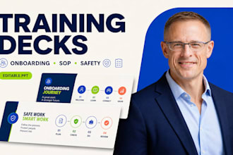 design employee onboarding, health and safety sop, corporate training ppt slides