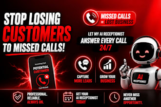 build an ai receptionist to answer your business calls 247