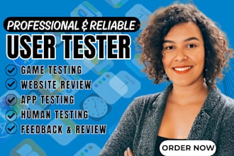 do app testing game testing website testing QA and review for IOS and android