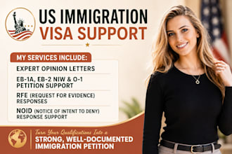 do expert opinion letters for eb1a eb2niw and o1 immigration visa