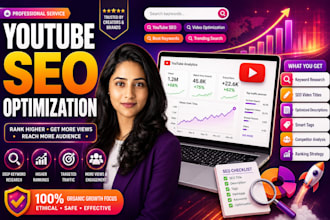 optimise youtube videos with SEO keywords tags and ranking strategy