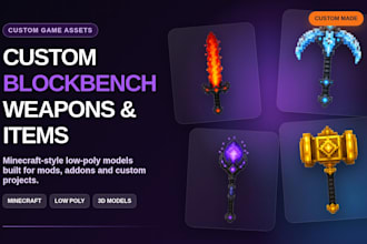 make high quality minecraft models in blockbench