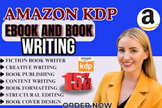 be ebook ghostwriter, ebook writer, kdp book writer, fiction writer and lot more