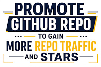 do github profile building to starred and forked project for uk global talent