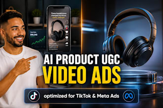 create ai product ugc video ads and product animation