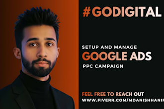setup and manage google ads ppc campaign