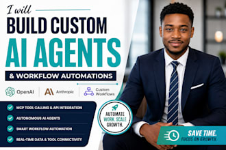 build custom ai agents and workflow automations for business