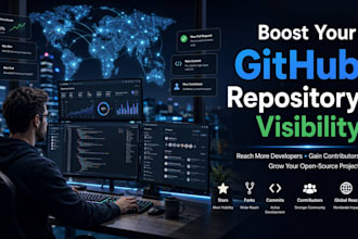 do github promotion to increase stars and visibility