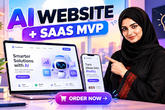 build an ai website, ai saas mvp and nextjs ai web application