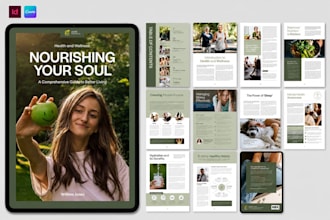 do minimalist canva ebook, workbook, lead magnet, editable digital planner