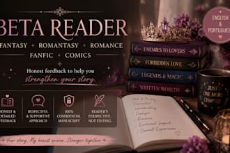beta reader your history manuscript