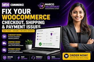 fix your woocommerce checkout, shipping and payment issues