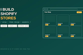 build clean shopify stores from single product to full catalog