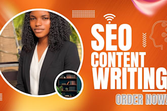 write website content, seo article writing, blog post  as a content writer