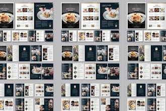 design modern restaurant menu, food menu, cafe menu, and price list