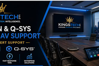 troubleshoot crestron and qsys enterprise av systems remotely