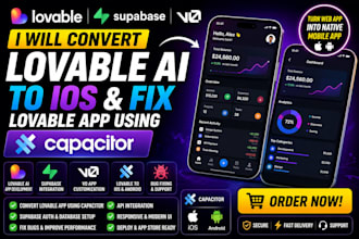 convert lovable ai supabase v0 app lovable to ios fix lovable using capacitor
