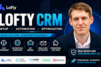 do lofty crm , real estate website , kvcore, boldtrail, rei reply , wiseagen