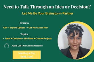 your brainstorming partner for any idea, plan, or decision