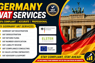do germany vat registration, vat return filing and vat compliance