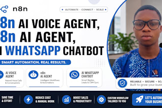 build n8n social media automation and n8n ai lead generation, chat bot, with n8n