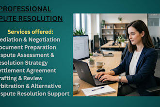 draft professional dispute resolution documents