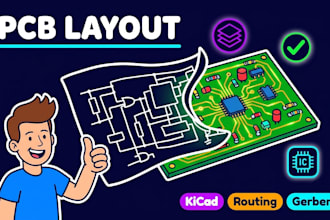 design your pcb layout on kicad from your schematic