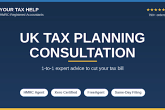 give expert UK tax planning advice on a 1to1 video consultation