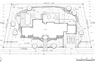 design 2d site plan for permit approval, landscape design and layout in autocad