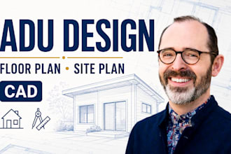 design adu plans garage conversion granny flat floor plan and site plan in cad