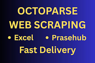 scrape website data using octoparse