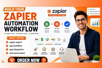 build your zapier automation workflow zap integration app connection task setup
