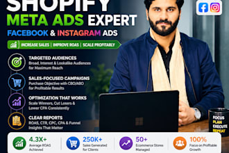 run shopify meta ads for ecommerce sales on facebook and instagram