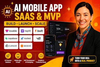 do ai mobile app saas mvp lovable replit bolt supabase rocket v0 cursor base44