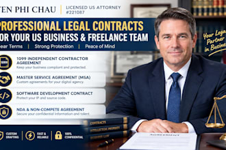 draft a bulletproof nda and non compete agreement for your US hires